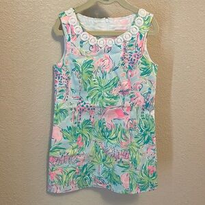 Lilly Pulitzer animal print dress girls size 6